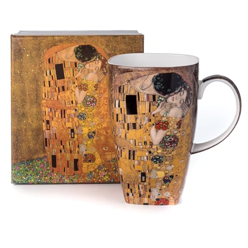 Mug grande McIntosh The Kiss de porcelana fina miniatura 1