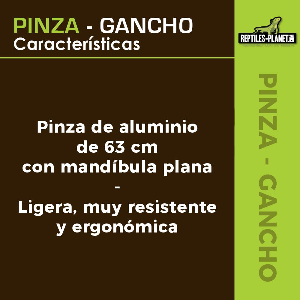 Reptiles Planet – Pinza de Gancho Protect para Reptiles – 63 cm