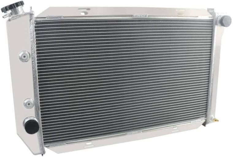 ReadyCool 4 Row Aluminum Radiator for 1969-1973 Ford Mustang Fairlane Torino Cougar LTD Lincoln Mercury Cougar 69 70 71 72 73