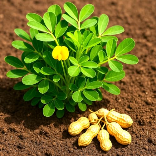 Seeds Spanish Peanut 10 Seeds to Grow Annual Warm-Season Plant