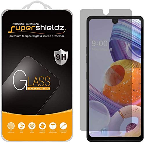 (2 Pack) Supershieldz for LG Stylo 6 (Privacy) Anti Spy Tempered Glass Screen Protector, Anti Scratch, Bubble Free