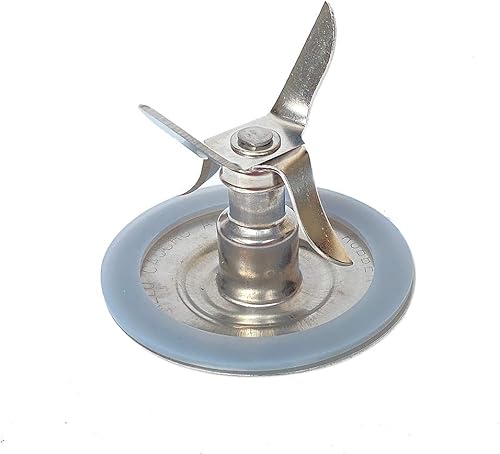 Miniatura 4 de Piezas de repuesto Conjunto de tarro de vidrio de 6 tazas con cuchilla, junta, tapa inferior, tapa. Compatible con licuadoras Oster