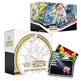 Lieferumfang: 1 Top Trainer Box, 1 Box Build and Battle Stadion und 1 Gratis Grußkarte