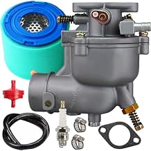 390323 398170 394228 Carburetor Compatible with Briggs & Stratton 170457 171431 195435 190417 7HP 8HP 9HP Horizontal Engines with 393957S Air Filter