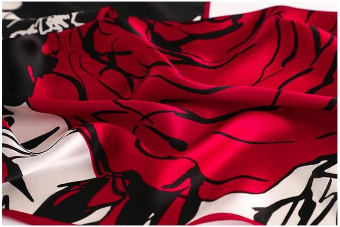 MEISEE 100% Mulberry Silk Long Scarf for Women Large Oblong Sunscreen Shawls Wraps Neck Headscarf Hair Wraps Gift Packed - Image 3