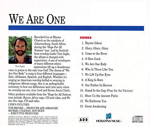 Miniatura 2 de We Are One (Praise & Worship)