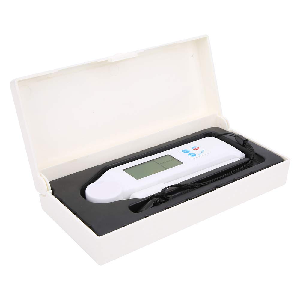 Marhynchus Miernik Zasolenia Przenośny Tester ABS z Wyświetlaczem LCD Składana Konstrukcja 0 do 42 Ppt i 32 do 122°F Tester Ciężaru Właściwego z Szybkim Odczytem dla Użytkowników Akwariów
