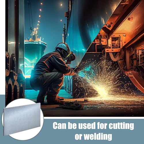 Image of Tandefio 4 Pcs 1 /4 x 6 x 12 Inches Hot Rolled Mild Steel Plate Steel Flat Plate Sheet Weldable Flat Stock Black Metal Sheet for Cutting, Industrial Machinery Manufacturing Residential