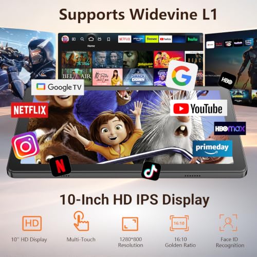 Image of 2026 Tablet 10 Inch Tablets PC with Octa-Core Android 16 Tablet with Case