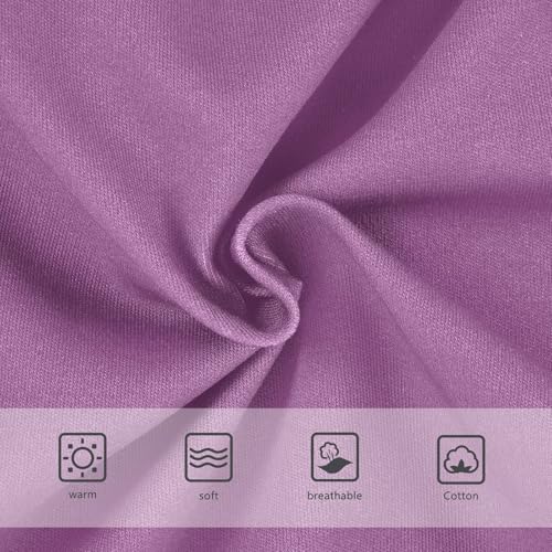 Joisal Plum Purple Little Girl Panties Girls Underwear Toddlers Cotton Print Underpants Briefs 2t3