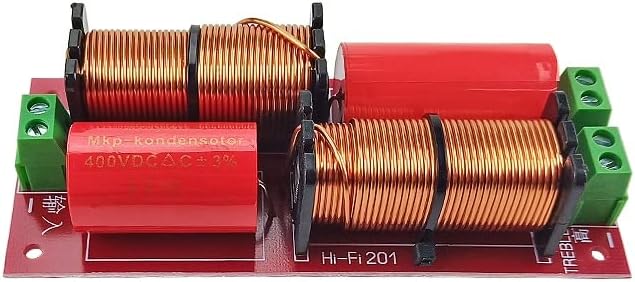 300W Speaker 2 WAY Crossover Audio Treble Woofer 2 Units Crossover Filter Frequency Divider High-end 3000HZ 4-8OHM 1pairs