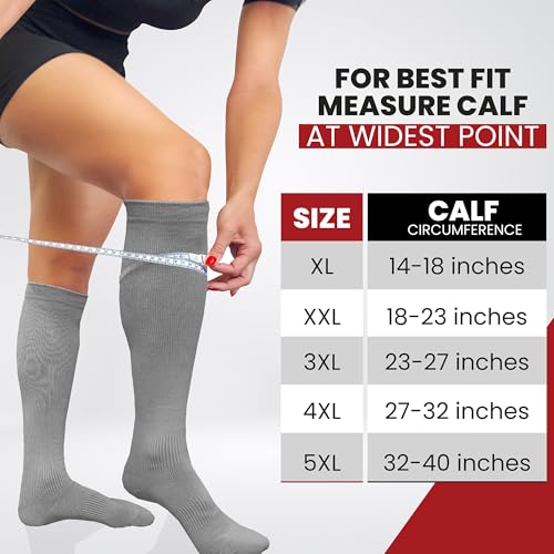 Image of BAMS Compression Socks Women & Men- Premium Bamboo Ultra Soft No-Smell 15-20 mmHg