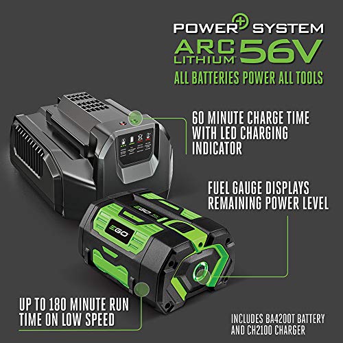 Ego Power+ Lb6003 600 Cfm Variable-Speed 56-Volt Cordless Leaf Blower 7.5Ah Battery And Charger Included #TOP6