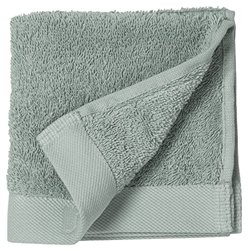 Södahl Comfort Organic Gant de Toilette en éponge 100 % Coton Bio Bleu Sarcelle 30 x 30 cm thumbnail