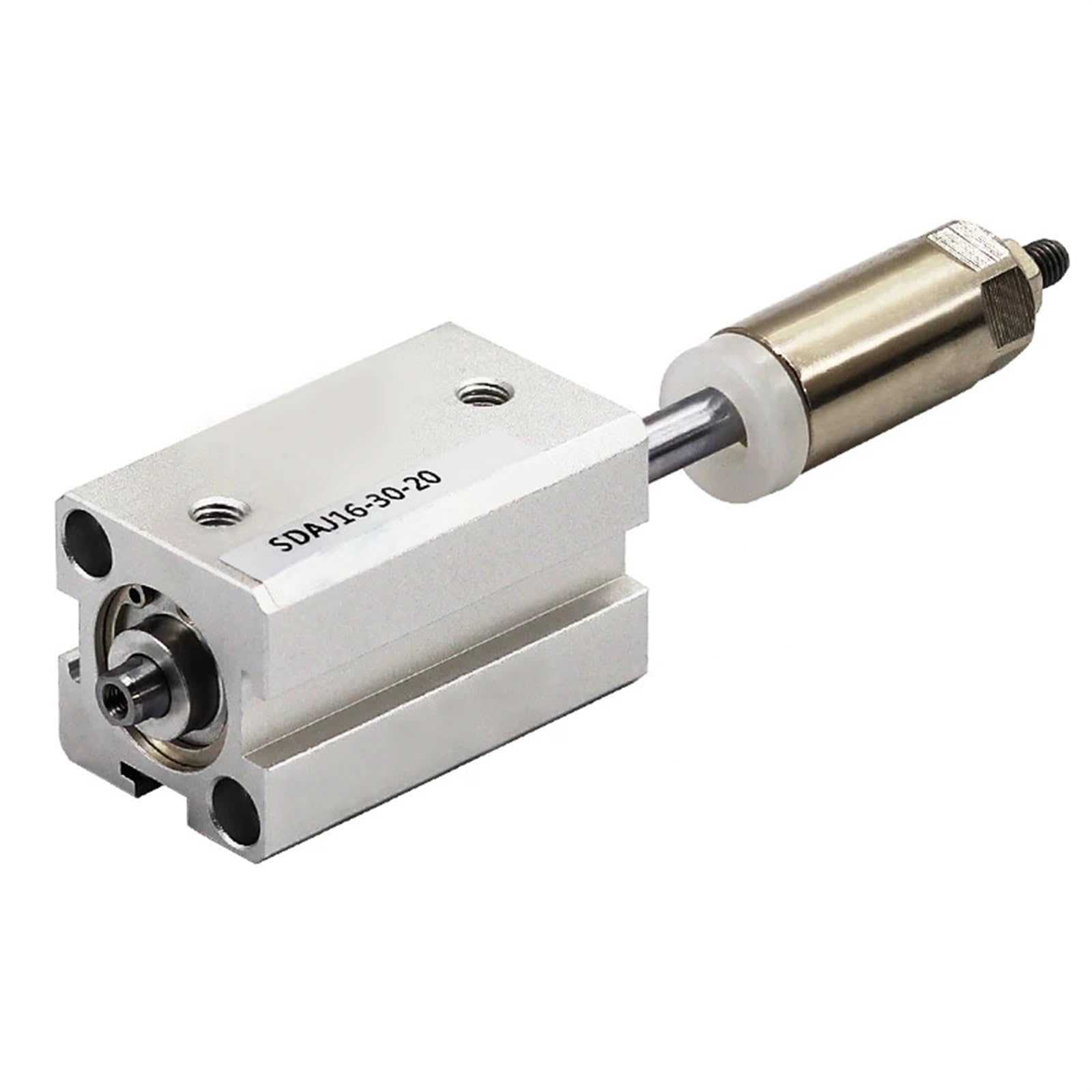 Cilindro neumático SDAJ20X75-50-SB compacto para automatización de maquinaria