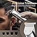 Ufree Beard Trimmer and Foil Shaver Kit, Electric Razors for Men, Precision T Blade Hair Trimmer, Waterproof Travel Shaver, Cordless Clippers Set for Mustache Facial Hair Cutting, Men Grooming Gifts