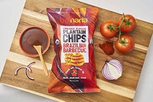 Barnana Organic Plantain Chips - Variety Pack - 5 Ounce, 4 Pack Plantains - Barnana Salty, Crunchy, Thick Sliced Snack - Best Chip For Your Everyday Life - Cooked In Premium Coconut Oil #TOP4