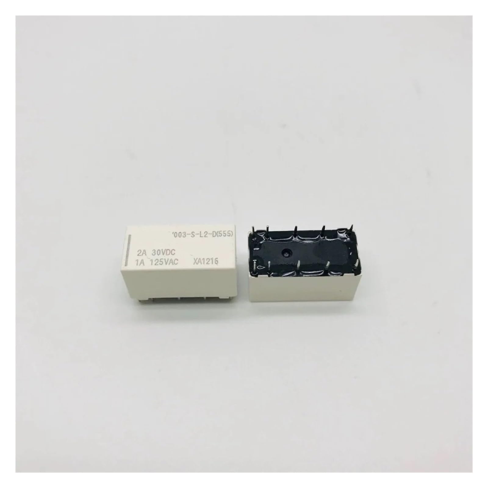 Relais à verrouillage à double bobine HFD2-003-S-L2-D microcontrôleur Arduino 2A 30VDC - 6
