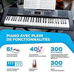 Alesis Debut Kit – Kit de batterie électronique pour enfant avec 4 pads en peau maillée, 120 sons & MELODY 61 piano… - Les Beatles, Paul McCartney, John Lennon, RIngo Starr, George Harrison Alesis Debut Kit – Kit de batterie électronique pour enfant avec 4 pads en peau maillée, 120 sons & MELODY 61 piano… – Image 6