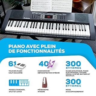Alesis Debut Kit – Kit de batterie électronique pour enfant avec 4 pads en peau maillée, 120 sons & MELODY 61 piano… - Les Beatles, Paul McCartney, John Lennon, RIngo Starr, George Harrison Alesis Debut Kit – Kit de batterie électronique pour enfant avec 4 pads en peau maillée, 120 sons & MELODY 61 piano… – Image 6