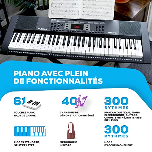Alesis Debut Kit – Kit de batterie électronique pour enfant avec 4 pads en peau maillée, 120 sons & MELODY 61 piano… - Les Beatles, Paul McCartney, John Lennon, RIngo Starr, George Harrison Alesis Debut Kit – Kit de batterie électronique pour enfant avec 4 pads en peau maillée, 120 sons & MELODY 61 piano… – Image 7