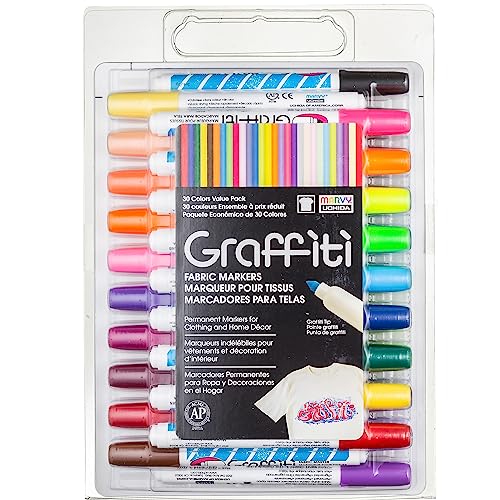 Uchida Marvy Graffiti Fabric Markers