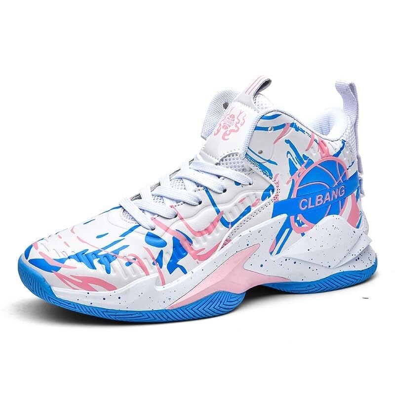 Zapatillas de baloncesto para hombre resistentes al desgaste y botas de entrenamiento