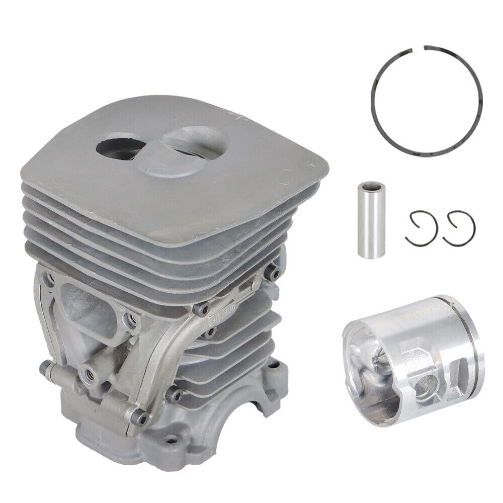 47mm Cylinder & Piston Kit For Husqvarna 455 Rancher, 460, 461, 455E – With Air & Fuel Filters