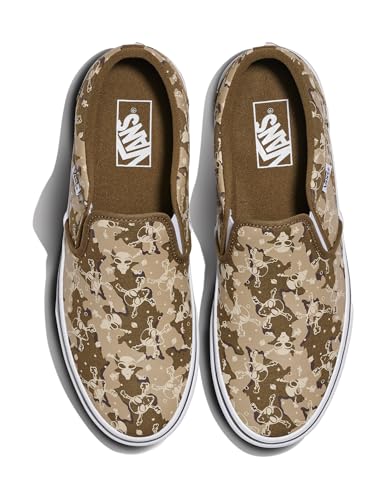 Image of Vans Men's Asher Slip-on Shoe - Comfortable Sneakers for Walking, Fashion & Everyday Wear