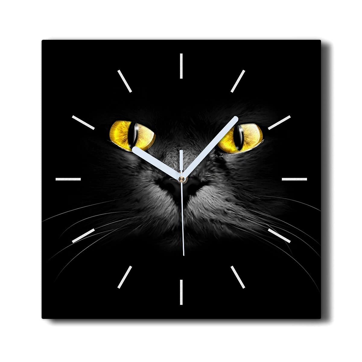 Horloge murale sans tic-tac Coloray pour un salon calme et une décoration murale design