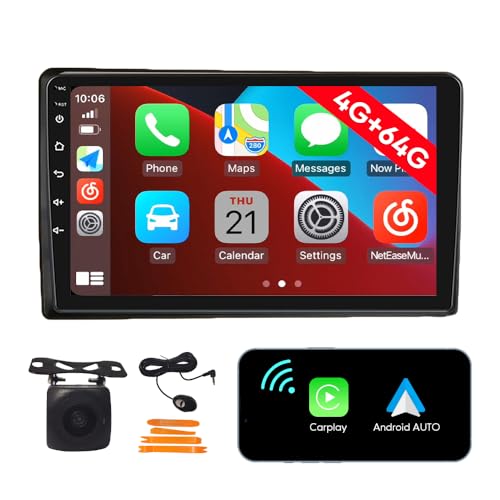[4G 64G] Android Car Stereo FM Radio Carplay Android Auto 9