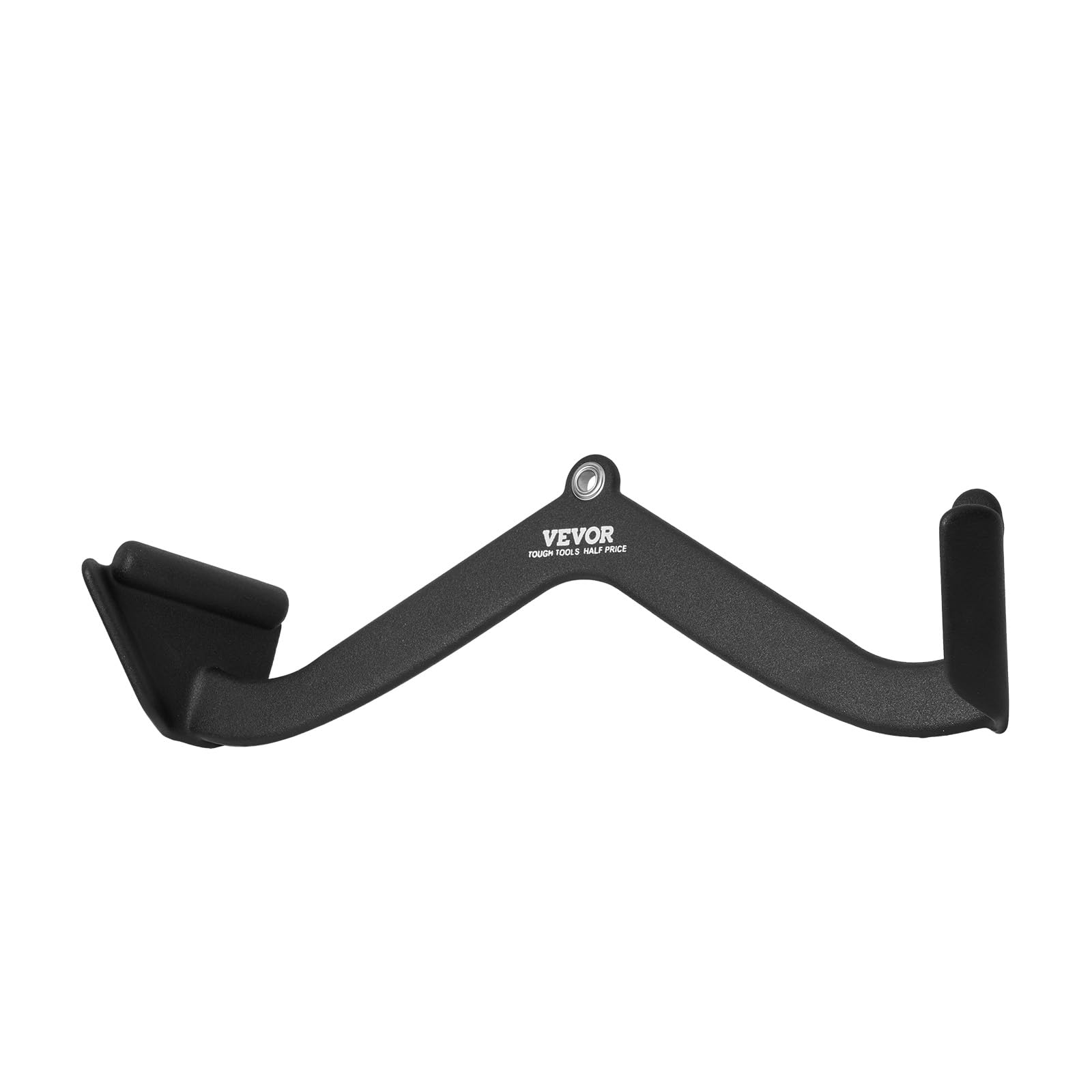 VEVOR Barre de Tirage Musculation en Forme de V, Accessoires pour Machine à Poulie en Acier Massif et Caoutchouc, Poignée de Tirage pour Entraînement de Force du Dos et Triceps, pour Gym Domicile