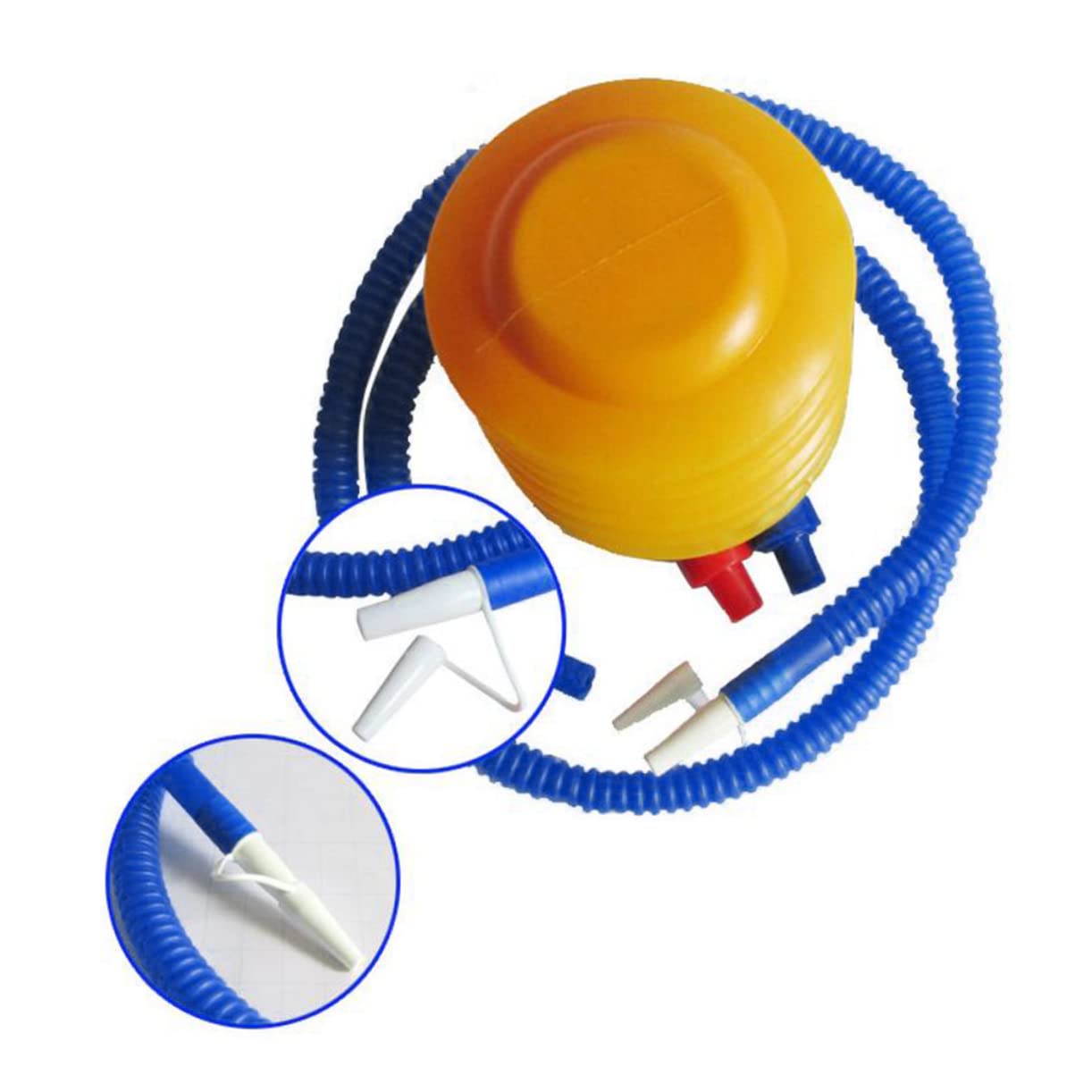 Abaodam Inflatable Bounce Ball for Boys and Girls Jumpong Ball Comfortable to Hold 44cm Diameter PVC Sky-Blue Promotes Coordination Age 3