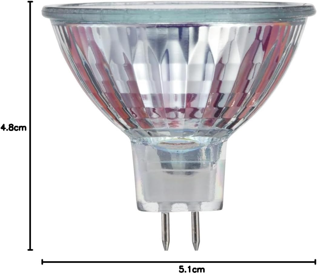 PHILIPS 406009 Landscape and Indoor Flood 50-Watt MR16 12-Volt Light Bulb, 6-Pack