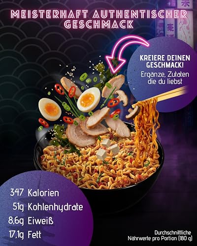 Oyakata Instant Nudeln Japanisches Curry 90 g – Bild 4