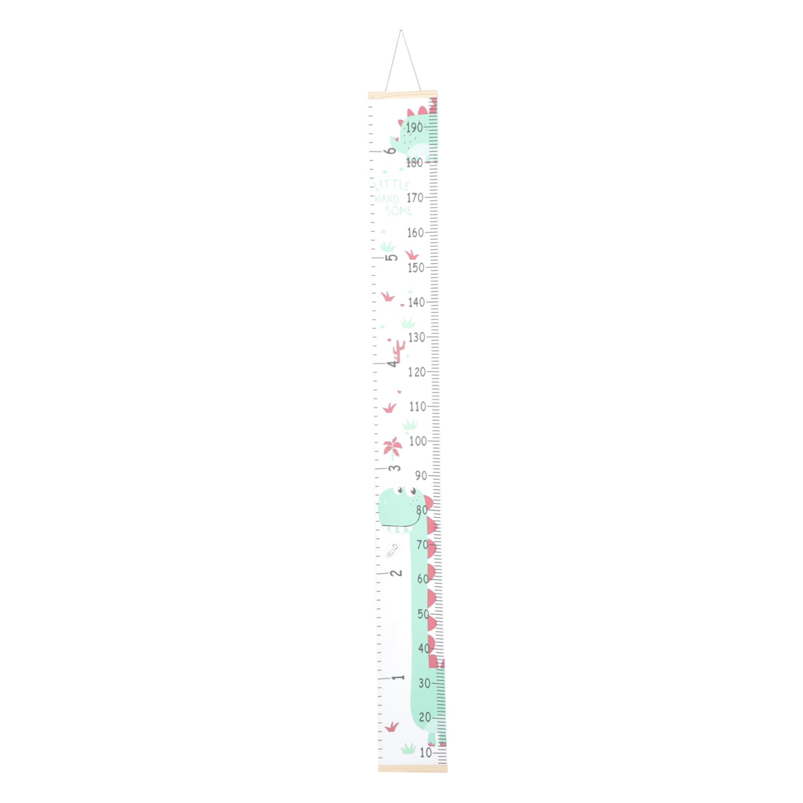 Yardwe Dinosaur Growth Chart for Wall Decor Fun Height Measurement Ruler Dinosaur Design Nursery Present for Growth Tracking