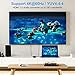 HDMI Audio Extractor, HDMI to HDMI Optical Toslink SPDIF or 3.5mm AUX Stereo Audio Out,4K@60Hz HDMI to Optical AUX Audio Adapter Supports HDCP2.2(NOT Support ARC)