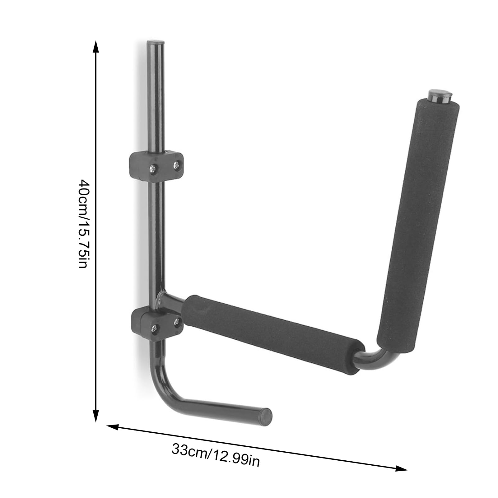 Soporte para Kayak, Soporte de Pared para Canoa, Soporte de Almacenamiento para Paletas, Buen Accesorio para Propietarios de Kayak, Puede Ayudar a Ahorrar Espacio