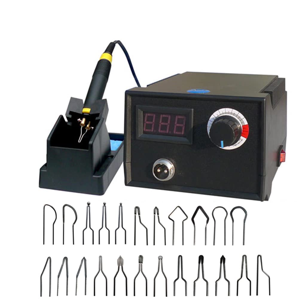 23 Pezzi Pirografia Wire Tips, Mini Punte di Ricambio per la Combustione del Legno, Filo di Riscaldamento ad Alta Impedenza, Punte Cavi per Pirografia, per Pirografia 30-50 W