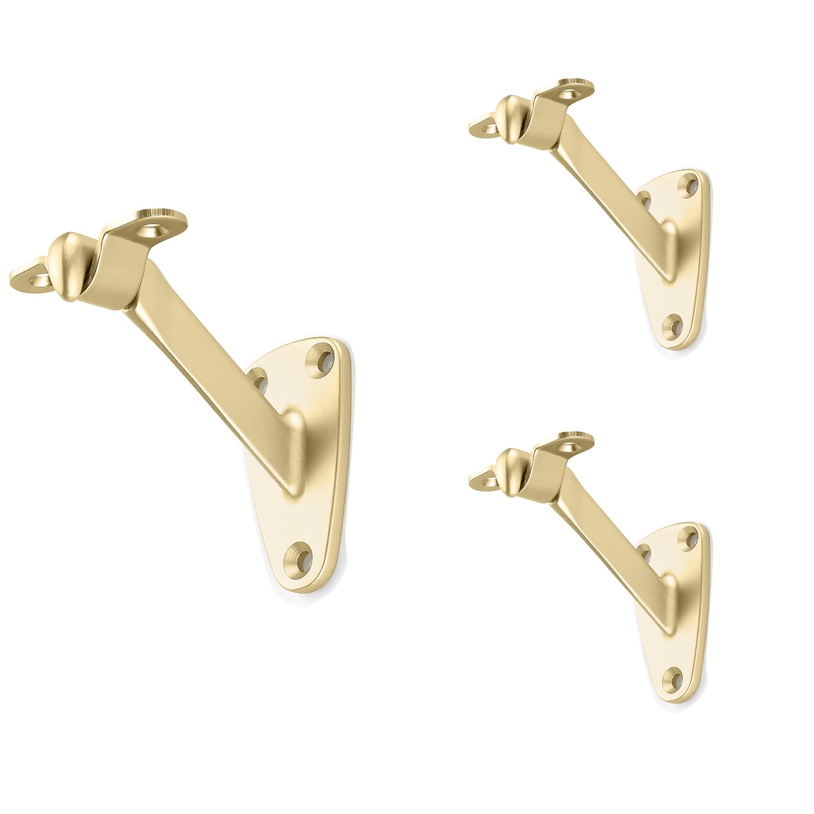 Khtumeware - HK322 Matte Champagne Gold Shelf Brackets