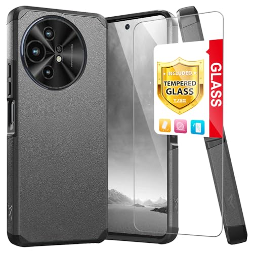 Coque TCL 50 XL 5G grise idéale pour trajets en voiture TJS