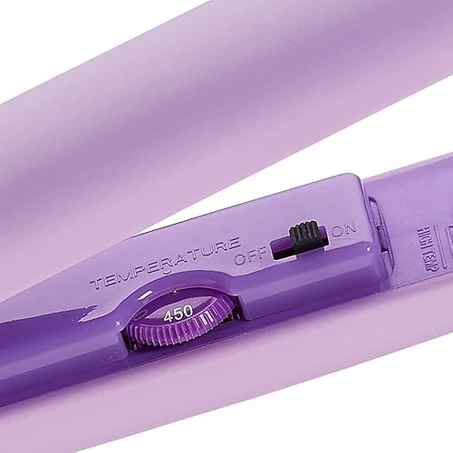 Miniatura 2 de Izutech Plancha plana de dos tonos de 1 pulgada Lila Púrpura Púrpura