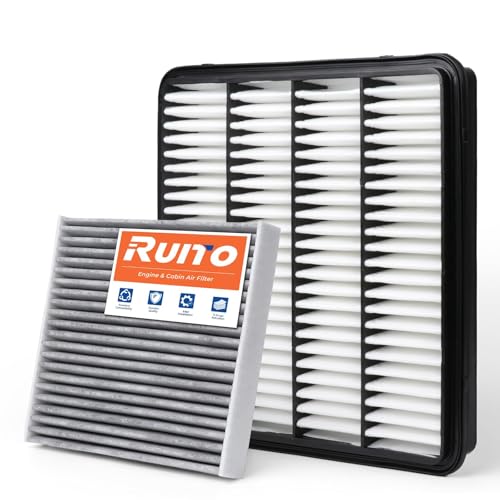 Cabin Engine Air Filter Kit Fits LX570, LAND CRUISER, SEQUOIA, TUNDRA