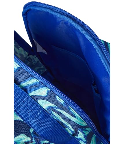 Nike Unisex Kid's Brasilia All Over Print Backpack (11L) (Little Big, Game Royal/Bleached Turquoise/White, One Size3
