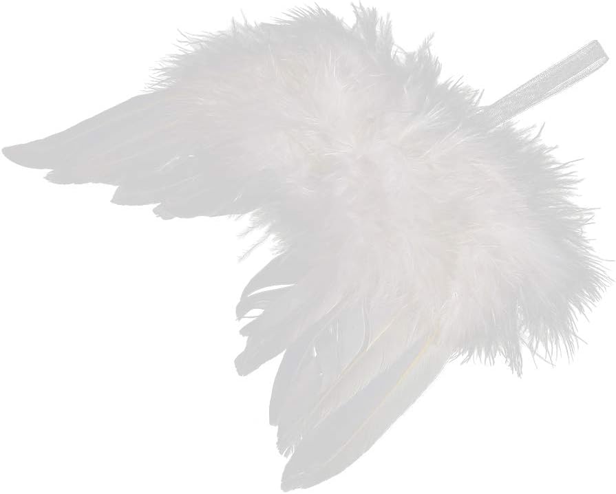 Angel Wings Infant Angel Wing Baby Angel Feather Photo Props Baby Cupid Cosplay Cute Soft Newborn Photography Outfits