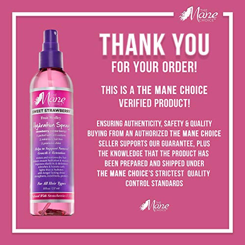 The Mane Choice Sweet Strawberry Fruit Medley Kids Hydration Spray, 8 Ounce #TOP7