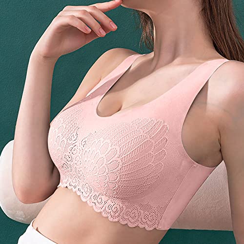 3-Pack Sports Bras For Women - Seamless High Impact Lightly Lined Sports Bra For Yoga Gym Workout Fitness #TOP5