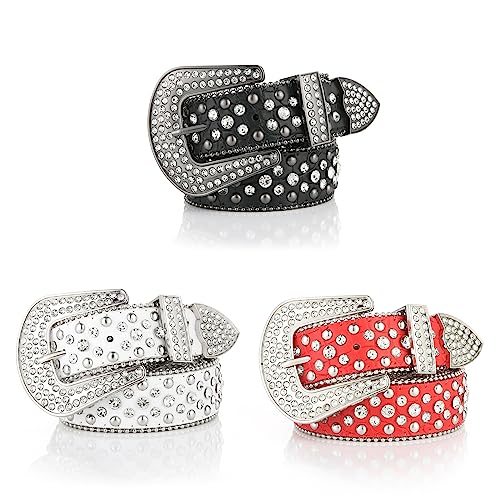 Full Waist Belt for Dress Adjustable Pin Buckle Waist Belt Shinning Wide Waist Belt Ladies Skirt Belt Rhinestone Belt3