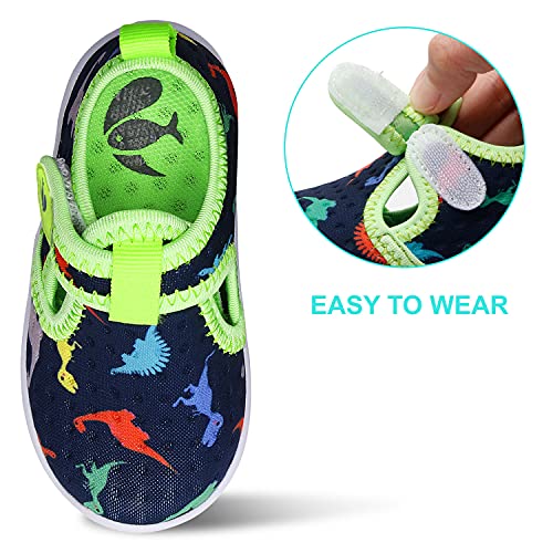 Image of FEETCITY Boys Girls Water Shoes Kids Aqua Socks Quick Dry Barefoot for Beach Swimming Pool