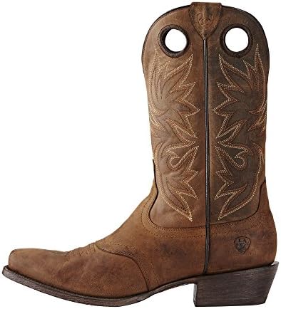 Ariat Mens Circuit Striker Western Boot Weathered Brown 11.5 Wide | Image 1